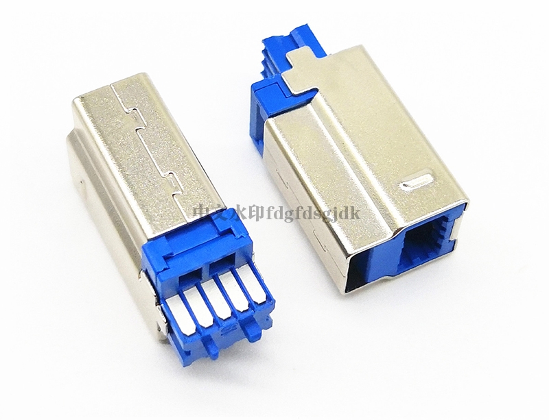 USB3.0 BM 短體焊線(xiàn)式