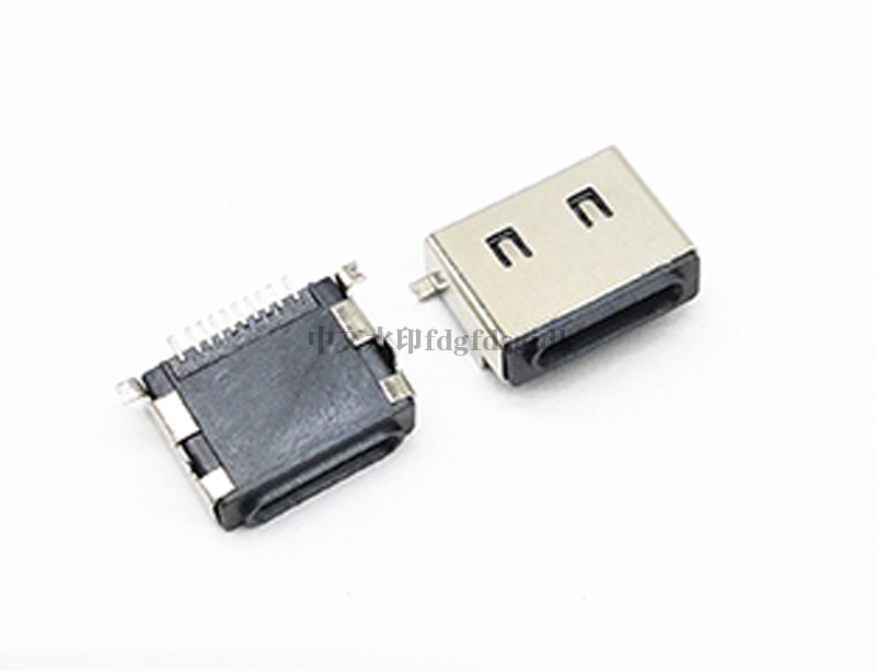 USB 蘋果母座 10Pin 前插后貼 Moding