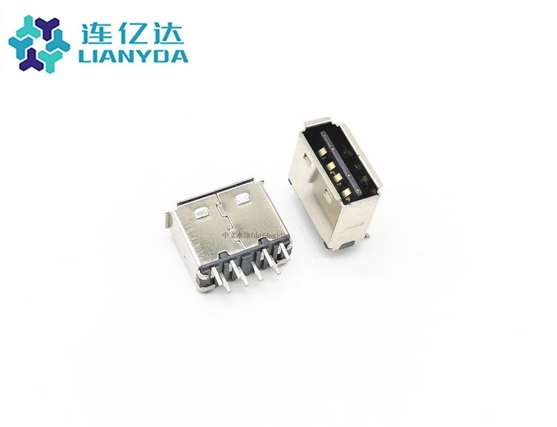 USB 2.0 AF 雙排直插  雙面插C款