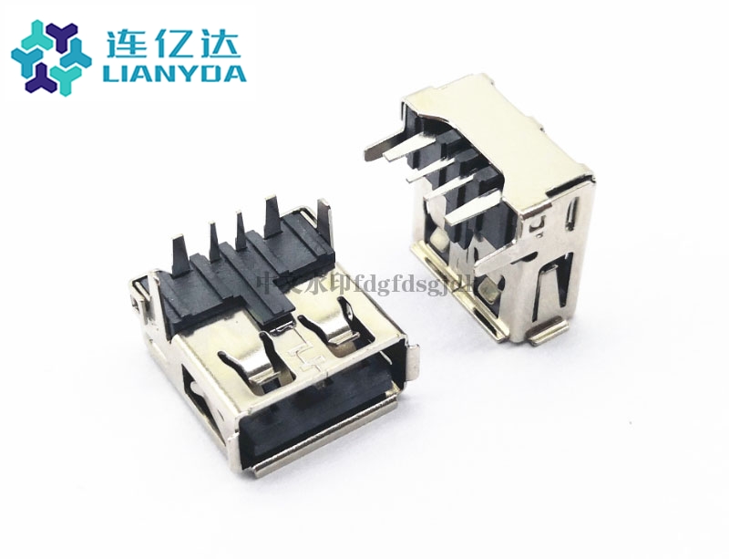 USB 2.0 AF 90°度 大電流