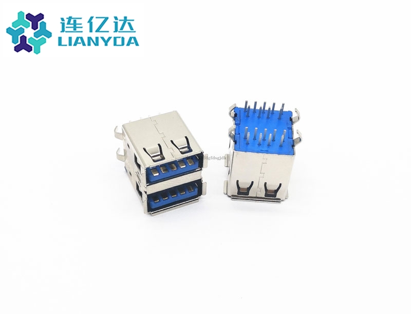 USB 3.0 AF 雙層直插