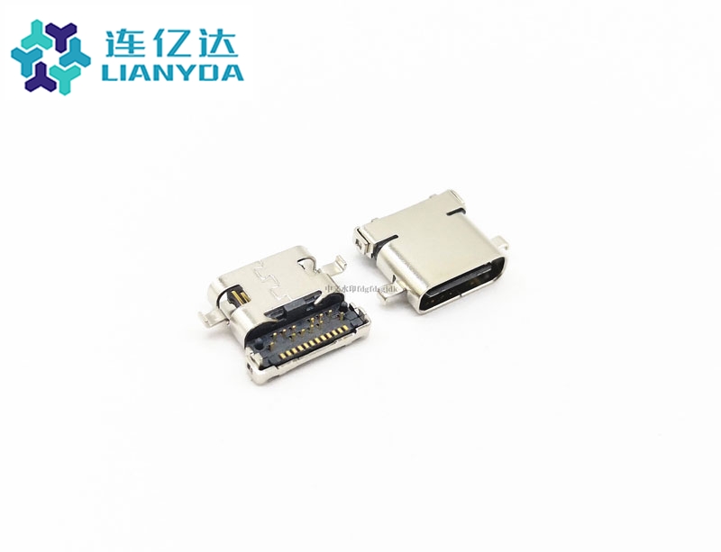 USB3.1 CF 24Pin 沉板 前插后貼 沉板 1.15