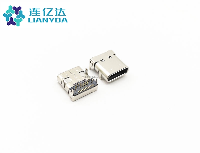 USB3.1 CF 24Pin 前插后貼B款 雙殼