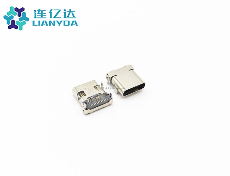 USB3.1 CF 24Pin 前插后貼B款 L=10.0